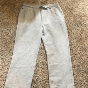 New men’s Lacoste sport gray sweatpants sz7/XL